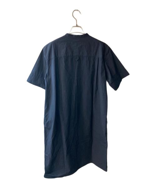 MHL（エムエイチエル）MHL (エムエイチエル) バンドカラーワンピース ネイビー サイズ:1の古着・服飾アイテム