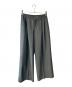 UNITED ARROWS（ユナイテッドアローズ）の古着「タックワイドイージーパンツ」｜グレー
