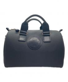 RATS（ラッツ）の古着「SYNTHETIC LEATHER MINI BOSTON BAG」｜ブラック