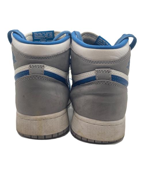 NIKE（ナイキ）NIKE (ナイキ) AIR JORDAN 1 RETRO HIGH OG GS ホワイト×ブルー サイズ:23㎝の古着・服飾アイテム