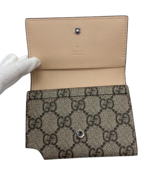 GUCCI（グッチ）GUCCI (グッチ) ダブルG カードケース ベージュの古着・服飾アイテム