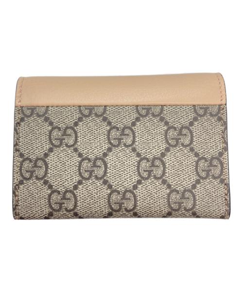 GUCCI（グッチ）GUCCI (グッチ) ダブルG カードケース ベージュの古着・服飾アイテム