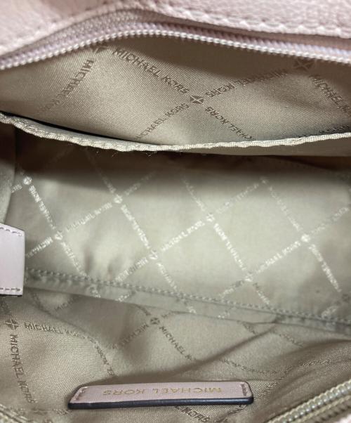 MICHAEL KORS（マイケル・コース）MICHAEL KORS (マイケルコース) サッチェル スモール - MKシグネチャー ピンクの古着・服飾アイテム