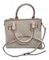 MICHAEL KORS (マイケルコース) サッチェル スモール - MKシグネチャー ピンク：8000円