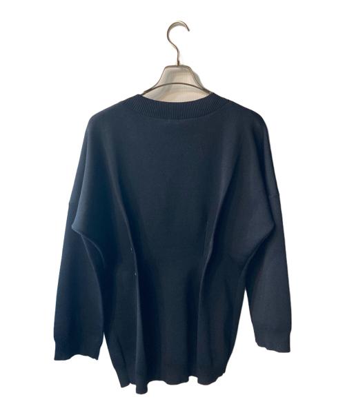 BRILLIANT（ブリリアント）BRILLIANT (ブリリアント) ストレッチVネックカーディガン ネイビー サイズ:freeの古着・服飾アイテム