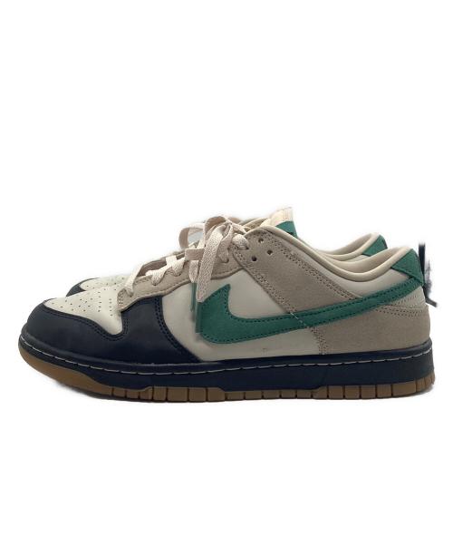 NIKE（ナイキ）NIKE (ナイキ) DUNK LOW ベージュ×グリーン サイズ:28㎝の古着・服飾アイテム