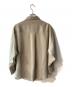 anuans (アニュアンス) ミニマルシアーオーバーシャツ ブラウン サイズ:free：10000円