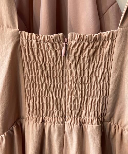 Snidel（スナイデル）Snidel (スナイデル) ホルターネックフレアワンピース ピンクの古着・服飾アイテム