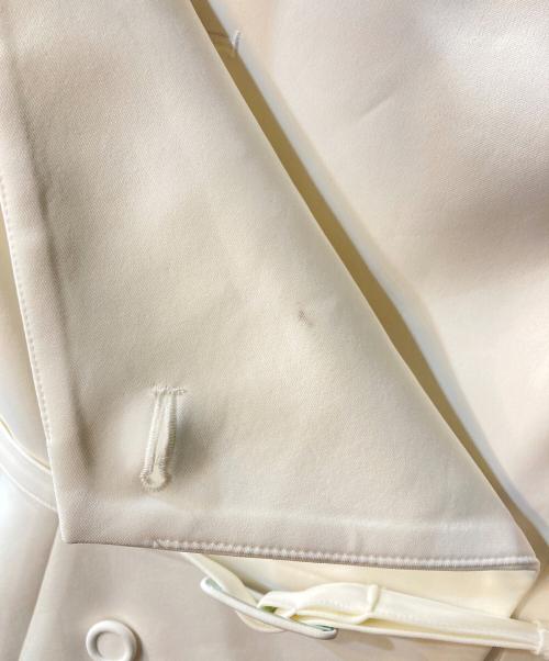 sheller（シェリエ）sheller (シェリエ) ダブルブレストショートスリーブジャケット ホワイト サイズ:Fの古着・服飾アイテム