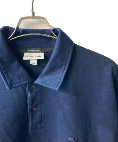 LACOSTE（ラコステ）LACOSTE (ラコステ) BEAUTY&YOUTH (ビューティーアンドユース) 別注スウェットポロシャツ ネイビー サイズ:Mの古着・服飾アイテム