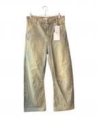 entire studiosエンタイアスタジオ）の古着「Gem Jeans Surface Wave」｜インディゴ