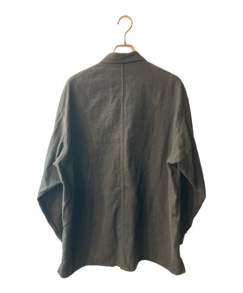 STEVEN ALAN（スティーブンアラン）STEVEN ALAN (スティーブンアラン) クレープ オープンカラー シャツ ブラック サイズ:Mの古着・服飾アイテム