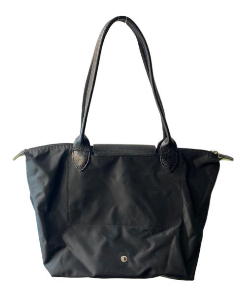 LONGCHAMP（ロンシャン）LONGCHAMP (ロンシャン) ル プリアージュ グリーン M ブラックの古着・服飾アイテム