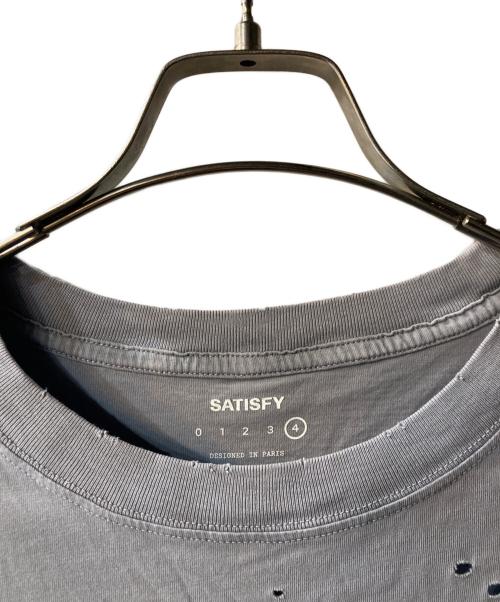 Satisfy（サティスファイ）Satisfy (サティスファイ) MothTech T-Shirt グレー サイズ:4の古着・服飾アイテム