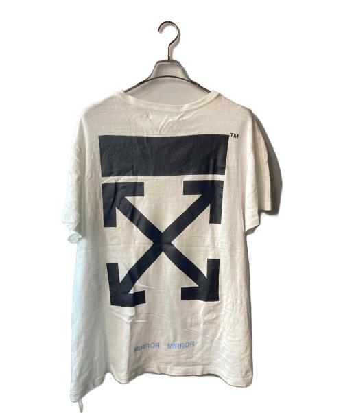 OFFWHITE（オフホワイト）OFFWHITE (オフホワイト) プリントTシャツ ホワイト サイズ:Lの古着・服飾アイテム