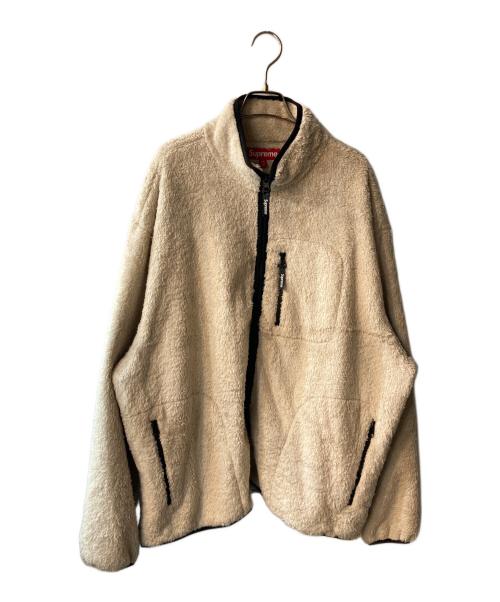 SUPREME（シュプリーム）Supreme (シュプリーム) Kate Moss Fleece Jacket ベージュ サイズ:XXLの古着・服飾アイテム