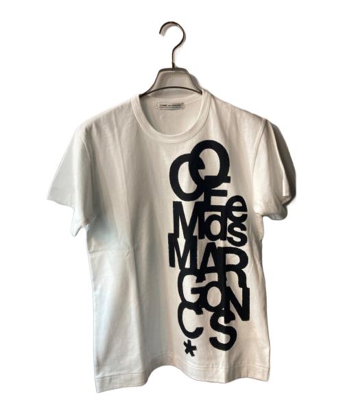 COMME des GARCONS（コムデギャルソン）COMME des GARCONS (コムデギャルソン) ロゴプリントTシャツ ホワイト サイズ:無しの古着・服飾アイテム