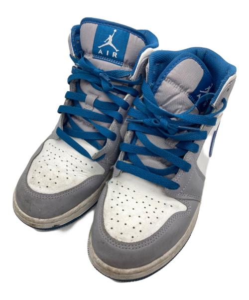 NIKE（ナイキ）NIKE (ナイキ) スニーカー グレー×ブルー サイズ:24.5㎝の古着・服飾アイテム