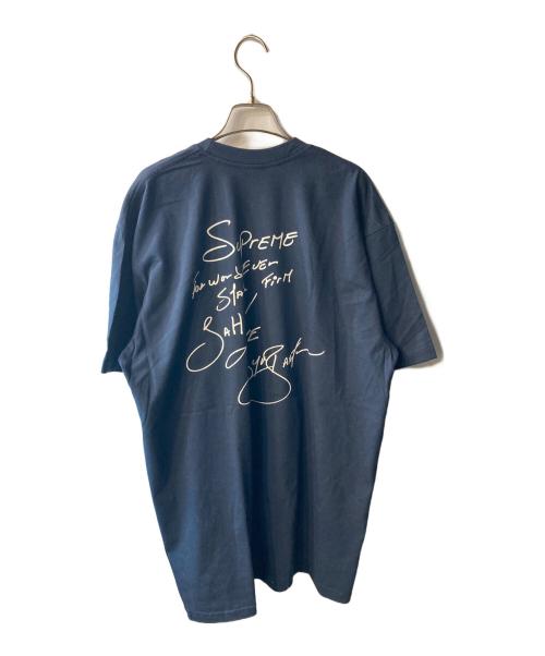 SUPREME（シュプリーム）Supreme (シュプリーム) Buju Banton Tee ネイビー サイズ:XLの古着・服飾アイテム