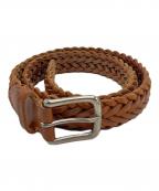 Whitehouse Coxホワイトハウスコックス）の古着「レザーベルト」｜ブラウン