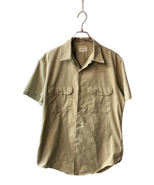 big mac（ビッグマック）BIG MAC (ビッグマック) 70sワークシャツ カーキ サイズ:Mの古着・服飾アイテム