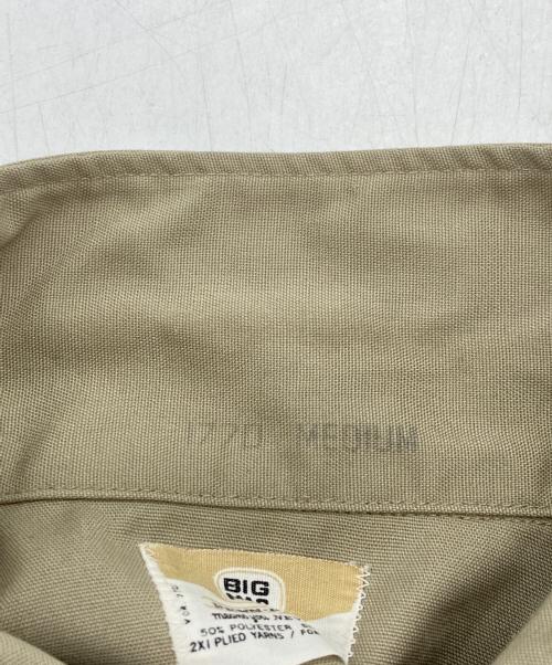 big mac（ビッグマック）BIG MAC (ビッグマック) 70sワークシャツ カーキ サイズ:Mの古着・服飾アイテム