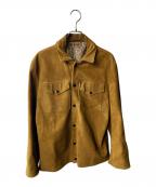 JO-O-KAYジョーオーケー）の古着「スウェードシャツジャケット」｜ブラウン