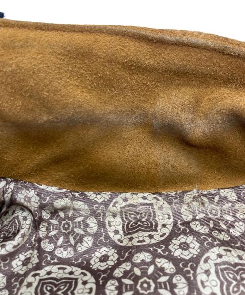 JO-O-KAY（ジョーオーケー）JO-O-KAY (ジョーオーケー) スウェードシャツジャケット ブラウン サイズ:38の古着・服飾アイテム