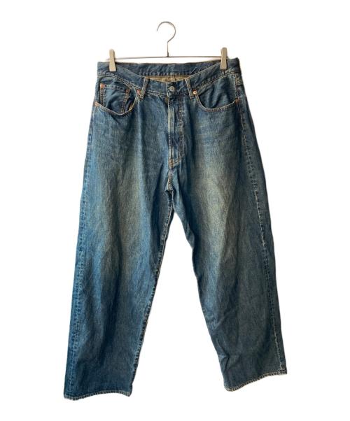 BEAMS（ビームス）BEAMS (ビームス) ワイドフィット デニムパンツ インディゴ サイズ:Mの古着・服飾アイテム