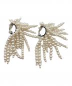 TOGA PULLAトーガ プルラ）の古着「パールモチーフイヤリング」