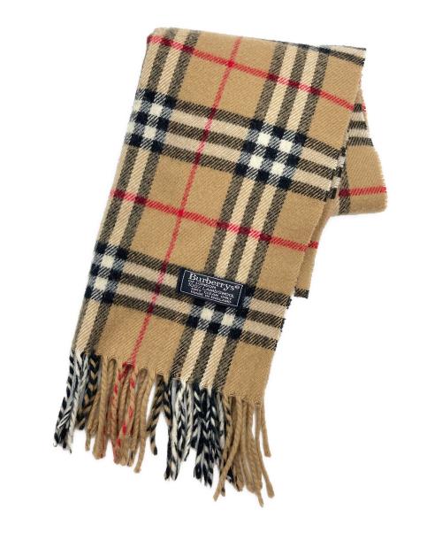 BURBERRY（バーバリー）BURBERRY (バーバリー) マフラー ブラウンの古着・服飾アイテム
