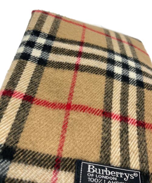 BURBERRY（バーバリー）BURBERRY (バーバリー) マフラー ブラウンの古着・服飾アイテム