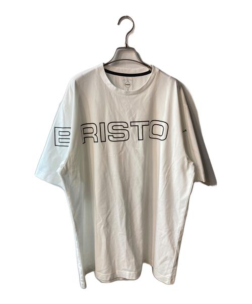 F.C.R.B.（エフシーレアルブリストル）F.C.R.B. (エフシーレアルブリストル) AROUND LOGO BAGGY TEE ホワイト サイズ:XLの古着・服飾アイテム