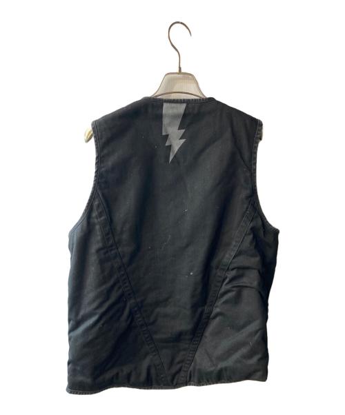 HEADWAYZ（ヘドウェイズ）HEADWAYZ (ヘドウェイズ) DECK BOA VEST ブラック サイズ:Mの古着・服飾アイテム