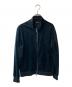 EMPORIO ARMANI（エンポリオアルマーニ）の古着「スタンドカラージャケット」｜ネイビー