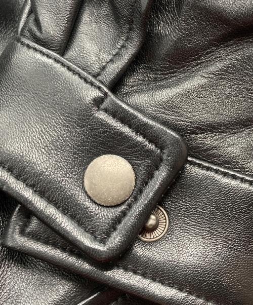 Liugoo Leathers（リューグーレザーズ）LIUGOO LEATHERS (リューグーレザーズ) レザージャケット ブラック サイズ:XLの古着・服飾アイテム