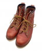RED WINGレッドウィング）の古着「LINEMAN BOOTS」｜ブラウン