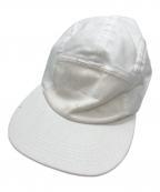 MM6 Maison Margielaエムエムシックスメゾンマルジェラ）の古着「キャップ」｜ホワイト