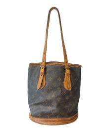 LOUIS VUITTON（ルイ ヴィトン）の古着「バケットPM ショルダーバッグ」｜ブラウン