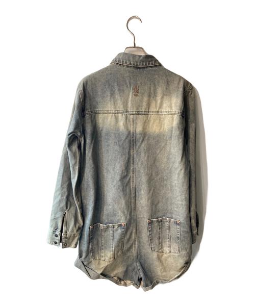 One Teaspoon（ワンティースプーン）One Teaspoon (ワンティースプーン) U by Spick&Span (ユー バイ スピック＆スパン) デニムオールインワン インディゴ サイズ:free 未使用品の古着・服飾アイテム