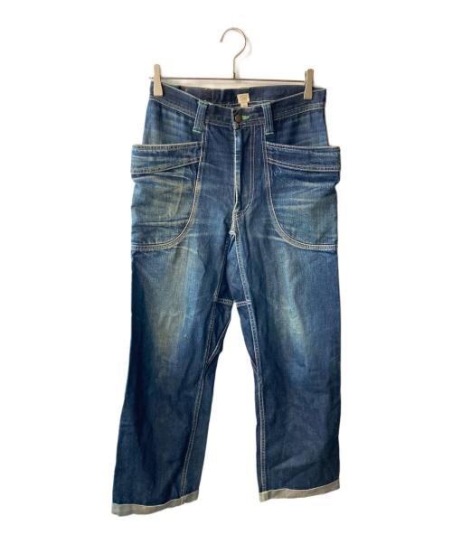 GO HEMP（ゴーヘンプ）GO HEMP (ゴーヘンプ) サイドポケットワークデニムパンツ インディゴ サイズ:W30の古着・服飾アイテム
