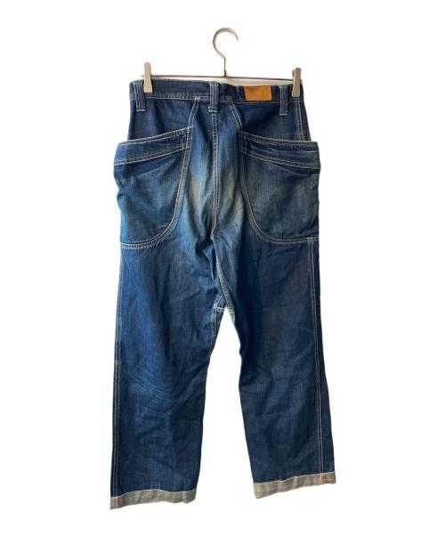 GO HEMP（ゴーヘンプ）GO HEMP (ゴーヘンプ) サイドポケットワークデニムパンツ インディゴ サイズ:W30の古着・服飾アイテム