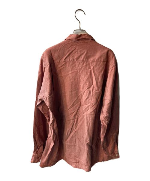 USED（ユーズド）USED (ユーズド) 解禁シャツ レッド サイズ:Mの古着・服飾アイテム