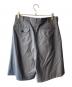 COMME des GARCONS HOMME PLUS (コムデギャルソンオムプリュス) タック ハーフ パンツ ワイドショーツ グレー サイズ:S：35000円