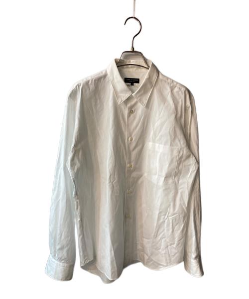 COMME des GARCONS HOMME PLUS（コムデギャルソンオムプリュス）COMME des GARCONS HOMME PLUS (コムデギャルソンオムプリュス) シンプルシャツ ホワイト サイズ:Sの古着・服飾アイテム