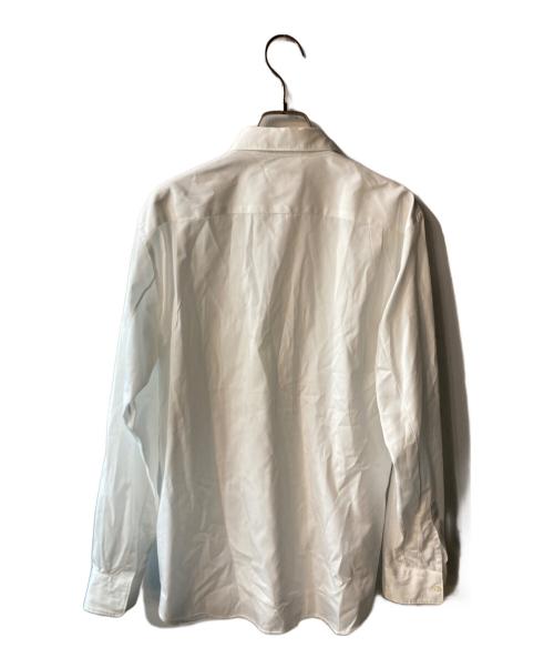COMME des GARCONS HOMME PLUS（コムデギャルソンオムプリュス）COMME des GARCONS HOMME PLUS (コムデギャルソンオムプリュス) シンプルシャツ ホワイト サイズ:Sの古着・服飾アイテム