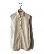 VERMEIL par ienaヴェルメイユ パー イエナ）の古着「リサイクルナイロンシャツ」｜ホワイト