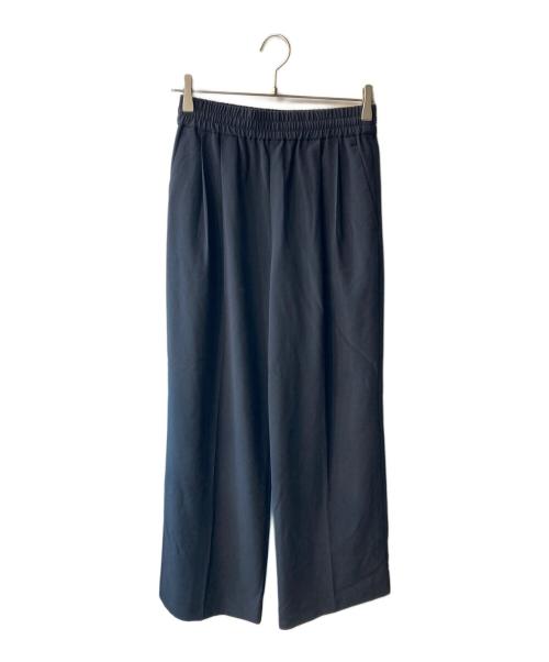 JOURNAL STANDARD relume（ジャーナルスタンダード レリューム）JOURNAL STANDARD relume (ジャーナルスタンダード レリューム) スムースフレアタックパンツ ネイビー サイズ:36の古着・服飾アイテム