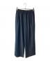 JOURNAL STANDARD relume（ジャーナルスタンダード レリューム）の古着「スムースフレアタックパンツ」｜ネイビー