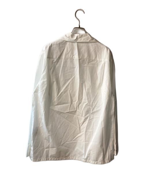 PRADA（プラダ）PRADA (プラダ) オープンカラーシャツ ホワイト サイズ:38の古着・服飾アイテム